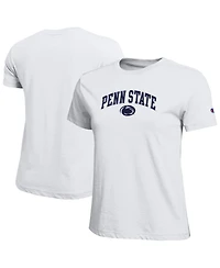 Champion Women's White Penn State Nittany Lions Arched Over Logo T-Shirt