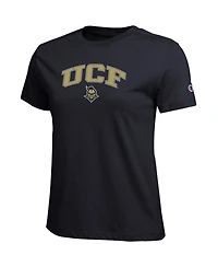 Champion Women's Black Ucf Knights Arched Over Logo T-Shirt