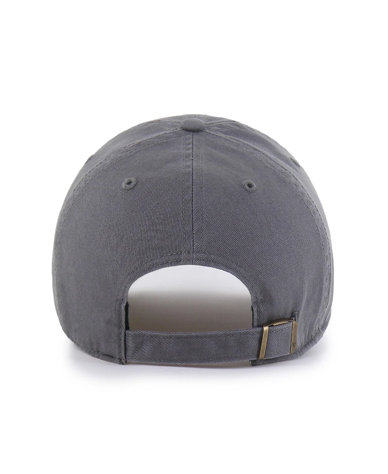 '47 Brand Men's Anthracite Tennessee Volunteers Smokey Grey Ballpark Clean Up Adjustable Hat