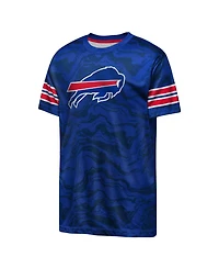 Outerstuff Big Boys and Girls Royal Buffalo Bills Slant Route Performance T-Shirt