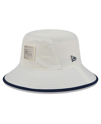 New Era Men's Cream Denver Broncos 2026 Nfl Training Camp Sport Bucket Hat