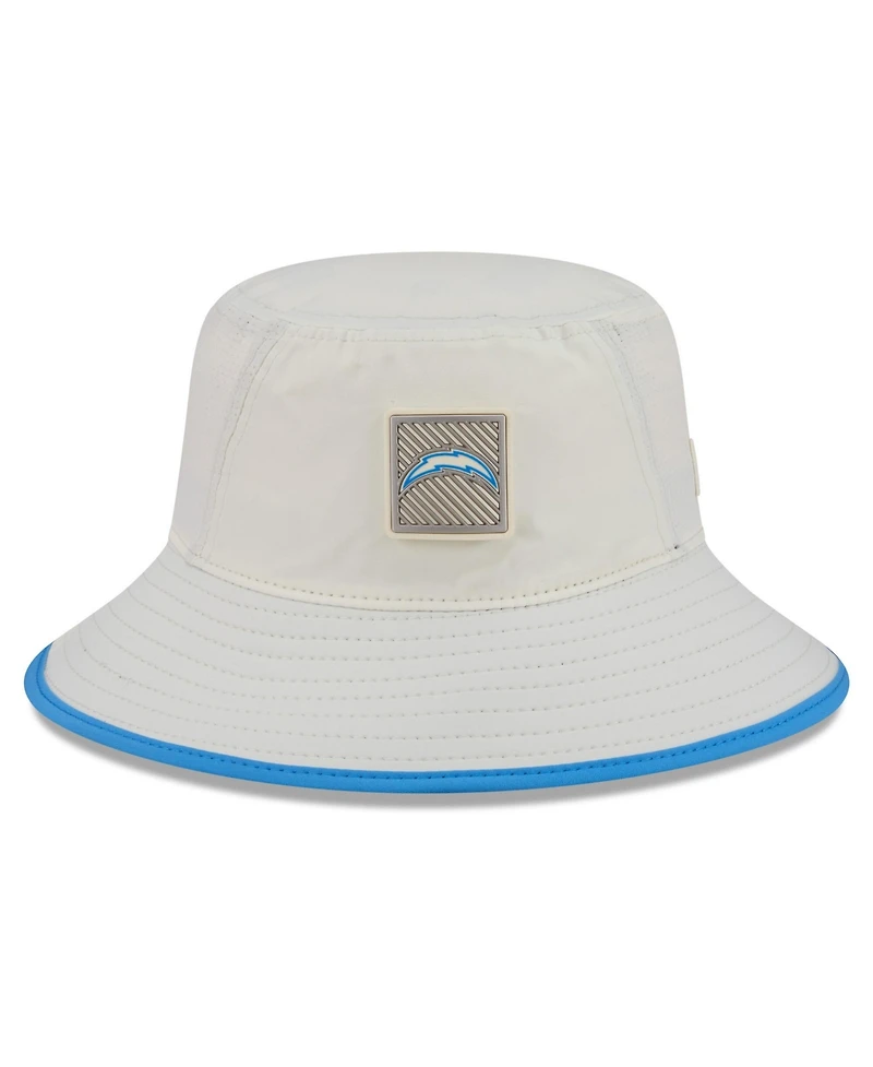New Era Men's Cream Los Angeles Chargers 2026 Nfl Training Camp Sport Bucket Hat