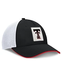 Fanatics Men's Black Texas Tech Red Raiders 5-Panel Matter Flex Hat