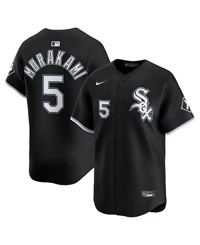 Nike Men's Munetaka Murakami Black Chicago White Sox Alternate Limited Jersey