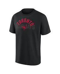 Fanatics Men's Toronto Blue Jays Black Out Heavyweight T-Shirt