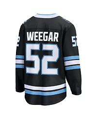 Fanatics Men's MacKenzie Weegar Black Utah Mammoth Home Breakaway Jersey
