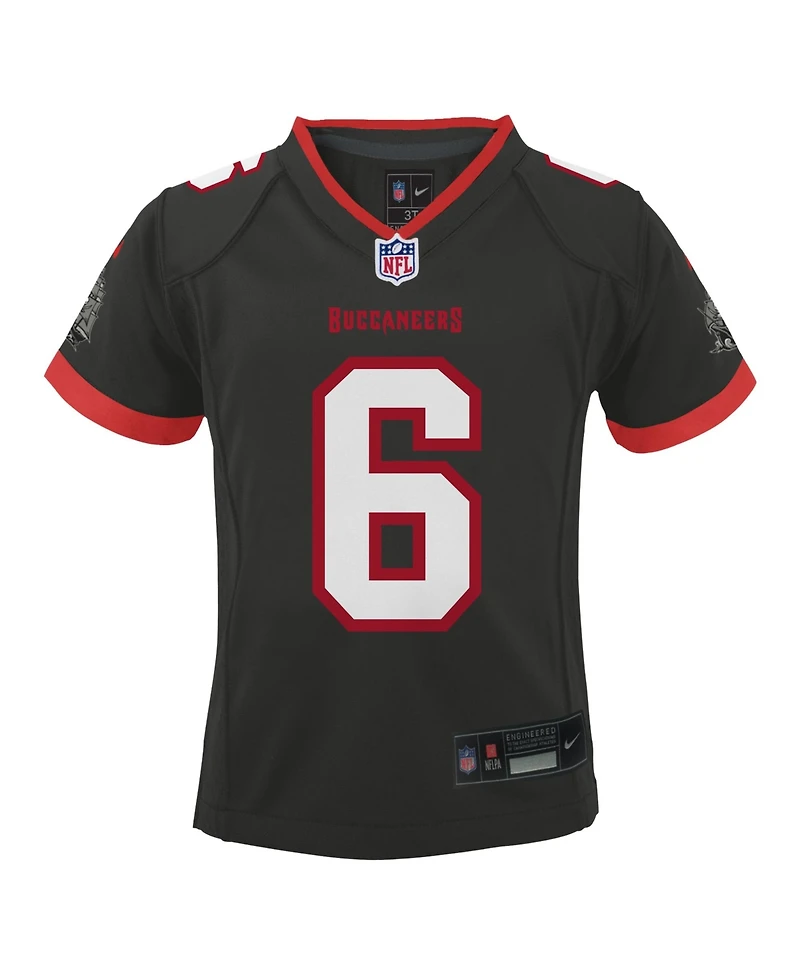 Nike Preschool Baker Mayfield Pewter Tampa Bay Buccaneers Alternate Game Jersey