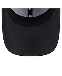 New Era Men's Black Dallas Stars Blackout 39THIRTY Flex Fit Hat