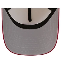 New Era Men's Cream Philadelphia Phillies Chrome A-Frame 59FORTY Fitted Hat
