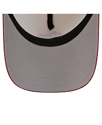 New Era Men's Cream St. Louis Cardinals Chrome A-Frame 59FORTY Fitted Hat