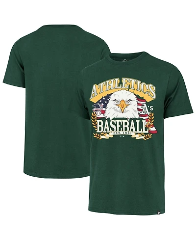 '47 Brand Men's Green Athletics Americana Eagle T-Shirt