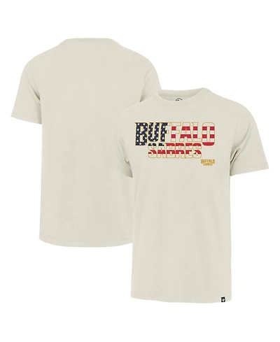 '47 Brand Men's Cream Buffalo Sabres Americana Franklin T-Shirt