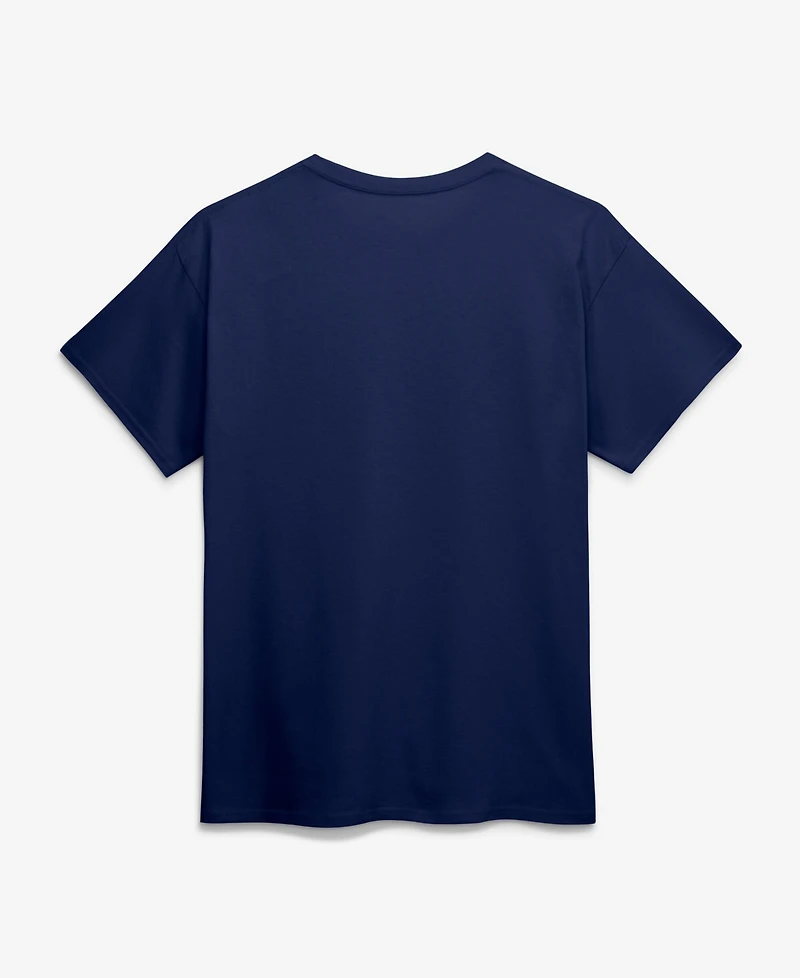 Logo Athletic Men's Navy Dallas Cowboys Cotton Victory Arch T-Shirt