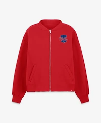 Fanatics Women's Red Philadelphia Phillies Oversized Rage Against Full-Zip Jacket