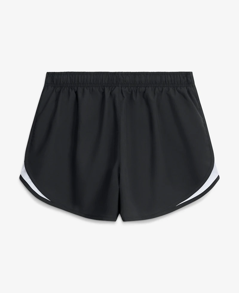 Nike Women's Black Philadelphia Eagles Tempo Mid-Rise Dri-fit Shorts