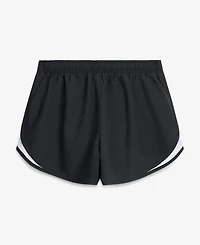 Nike Women's Black Philadelphia Eagles Tempo Mid-Rise Dri-fit Shorts