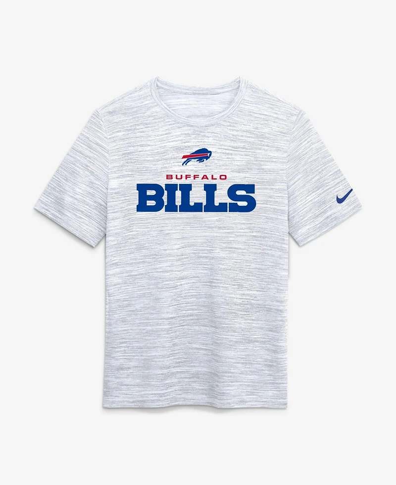 Nike Men's Ash Buffalo Bills Velocity Endurance Run Dri-fit T-Shirt