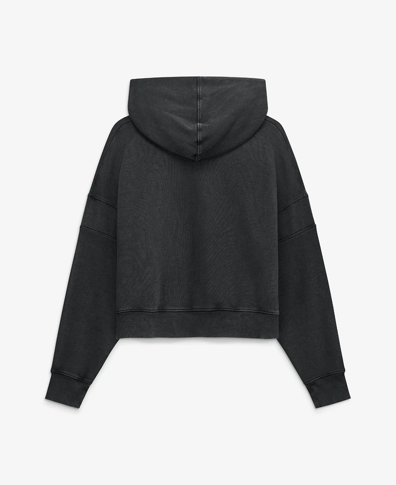 Fanatics Women's Black Green Bay Packers Counter Run Pullover Hoodie