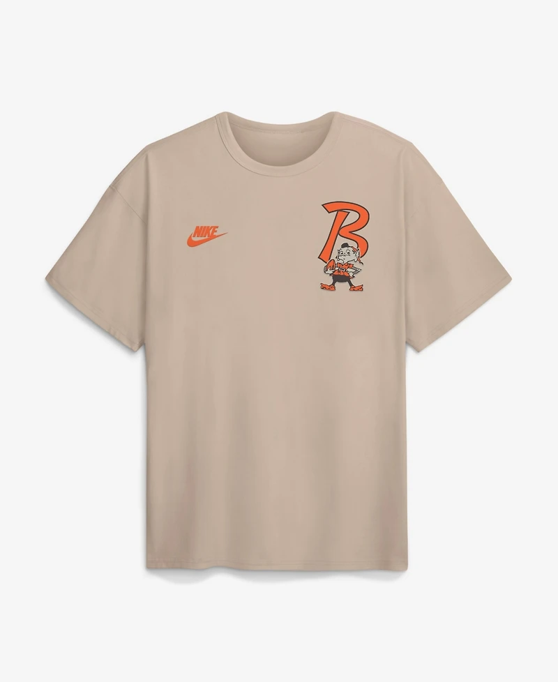 Nike Men's Sand Cleveland Browns Night Primary Max90 T-Shirt