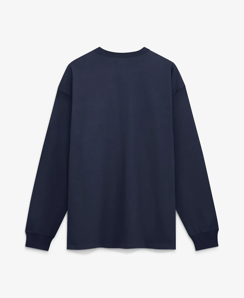 Nike Men's Navy New York Giants Red Zone Long Sleeve Max90 T-Shirt