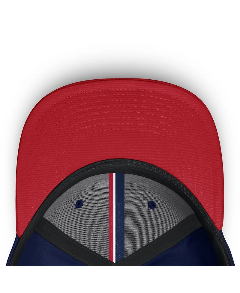 Fanatics Men's Navy/Red Washington Capitals Flex Fit Hat