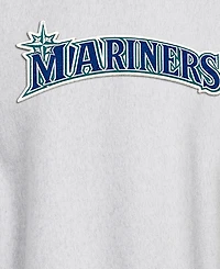 Champion Men's Heather Gray Seattle Mariners Reverse Weave Sweatshirt