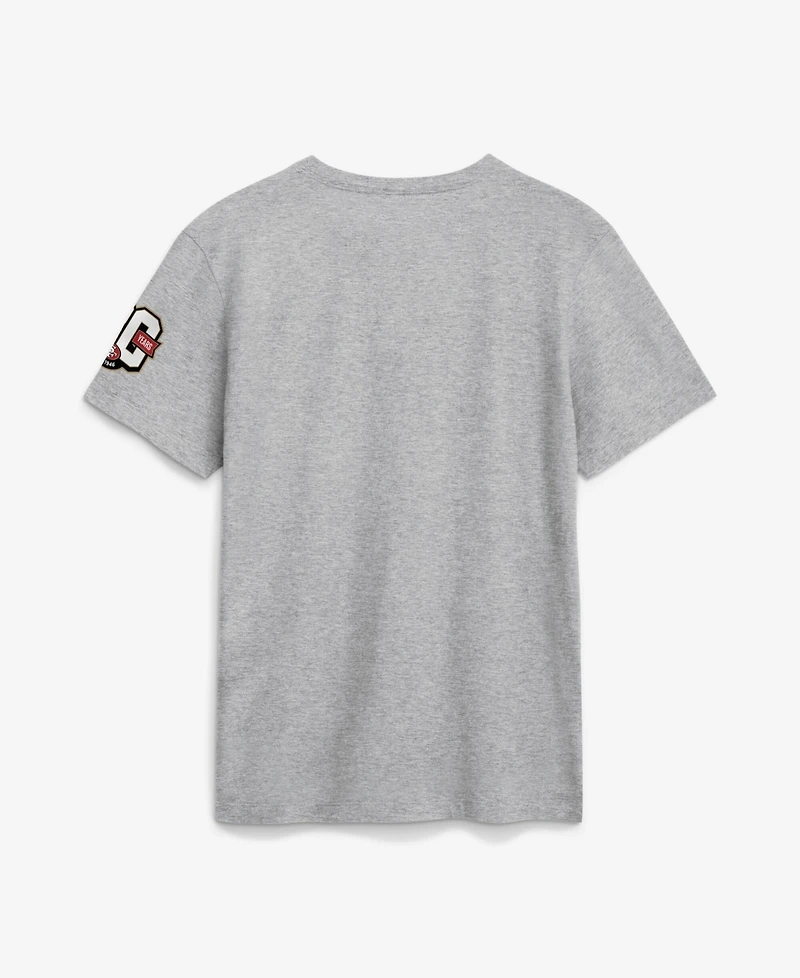 Nike Men's Heather Gray San Francisco 49ers 80th Anniversary Sunday Showdown T-Shirt