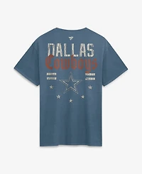 Fanatics Men's Blue Dallas Cowboys Washed Americana T-Shirt