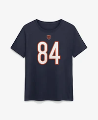 Nike Women's Colston Loveland Navy Chicago Bears Name & Number T-Shirt