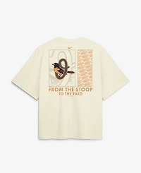 Nike Women's Cream Baltimore Orioles Premium Essentials Relaxed Boxy T-Shirt