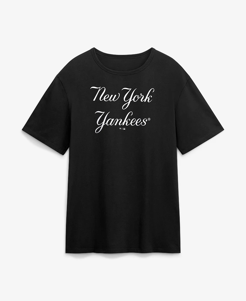 Fanatics Men's Black New York Yankees Alternate Logo Legacy T-Shirt