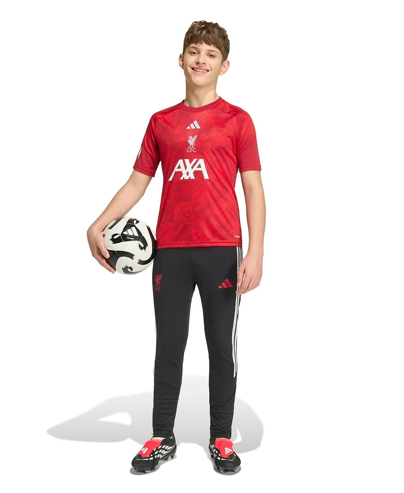 Adidas Big Boys and Girls Red Liverpool 2026 Home Pre-Match Jersey