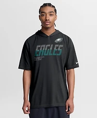 Nike Men's Black Philadelphia Eagles Tri-Blend Hooded T-Shirt