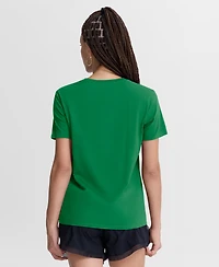 Nike Women's Green Oregon Ducks Script Mantra Logo T-Shirt