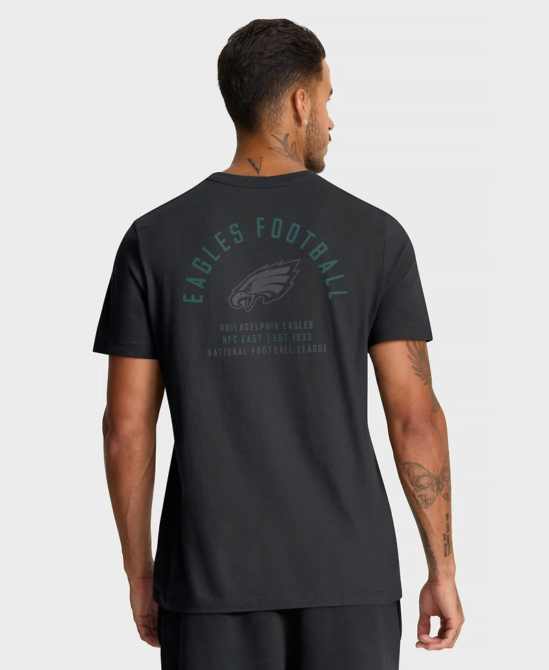 Nike Men's Black Philadelphia Eagles Split Logo T-Shirt