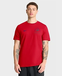 Nike Men's Red Buffalo Bills Split Logo T-Shirt