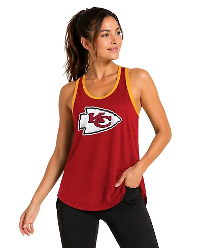 G-iii 4Her by Carl Banks Women's Red Kansas City Chiefs Tater Ii Racerback Tank Top