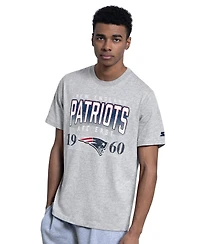 Starter Men's 2-Pack Navy/Gray New England Patriots Logo T-Shirt Set