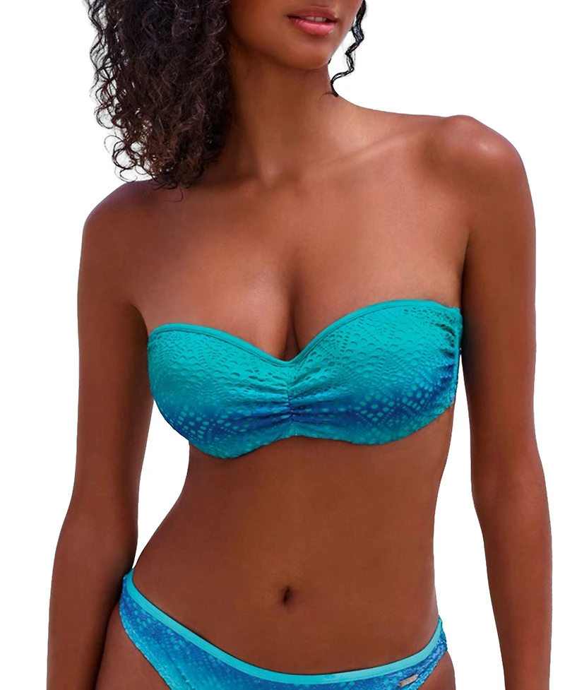 Lascana Women's Multiway Ombre Bikini Swimsuit Top Bra Sizing