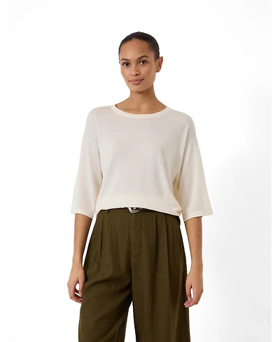 Hush Women's Relaxed Knitted T-shirt