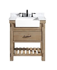 Ari Bath Marina 30" Bathroom Vanity Weathered Fir