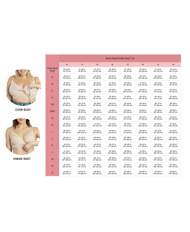 Parfait Women's Luxlacy Lace T-Shirt Bra, True Nude, 40H