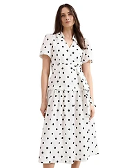 Phase Eight Women's Adele Short Sleeve Midi Dress