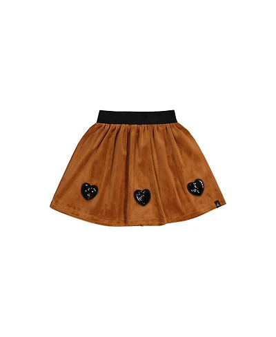 Deux par Little and Big Girl ( 6 to 12 ) Velvet Skirt