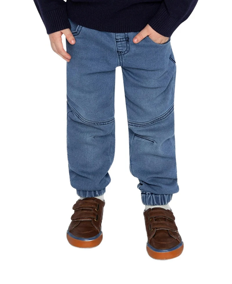 Deux par Toddler Boys (2T-5T) French Terry Denim Jogger Pants