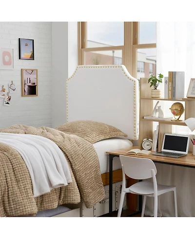 DormCo Bevel Tacked Plush Headboard - Velvet Crush