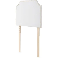 DormCo Bevel Tacked Plush Headboard - Velvet Crush