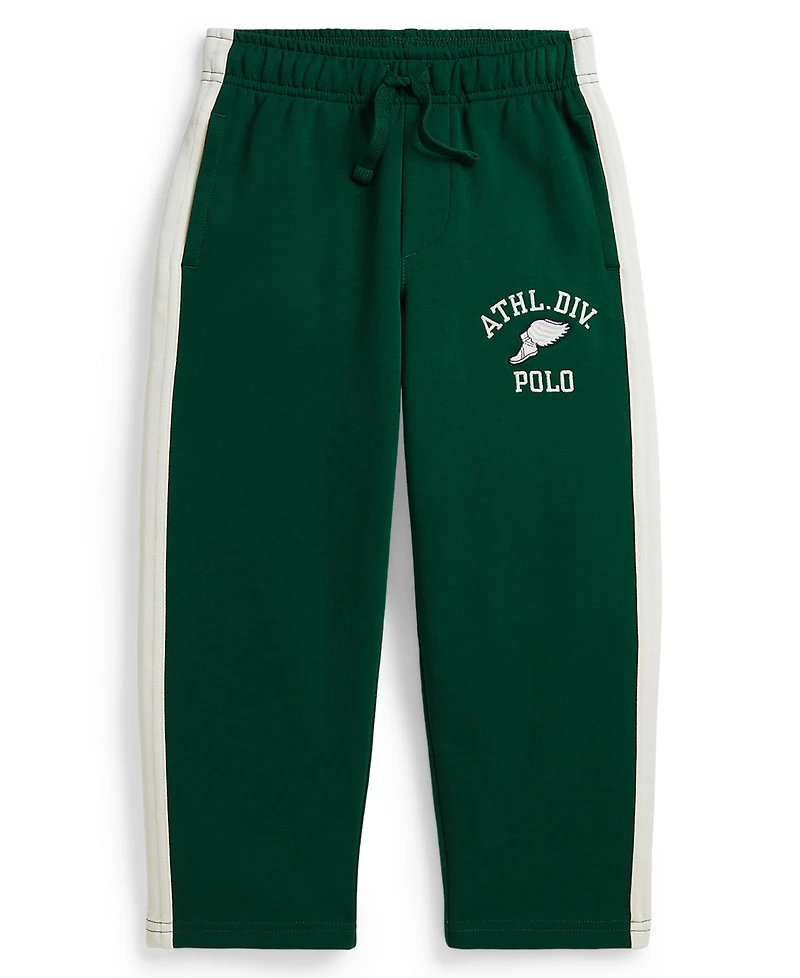 Polo Ralph Lauren Boys' 2T-7 Logo Double-Knit Track Pants