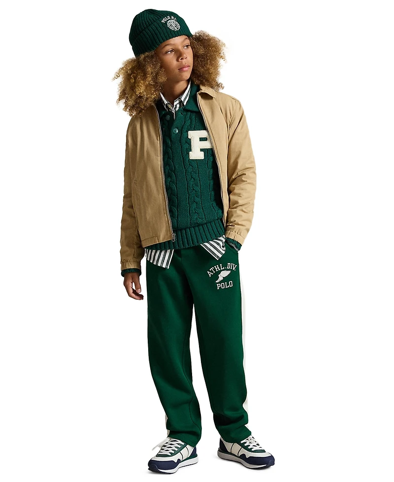 Polo Ralph Lauren Boys' 8-20 Logo Double-Knit Track Pants