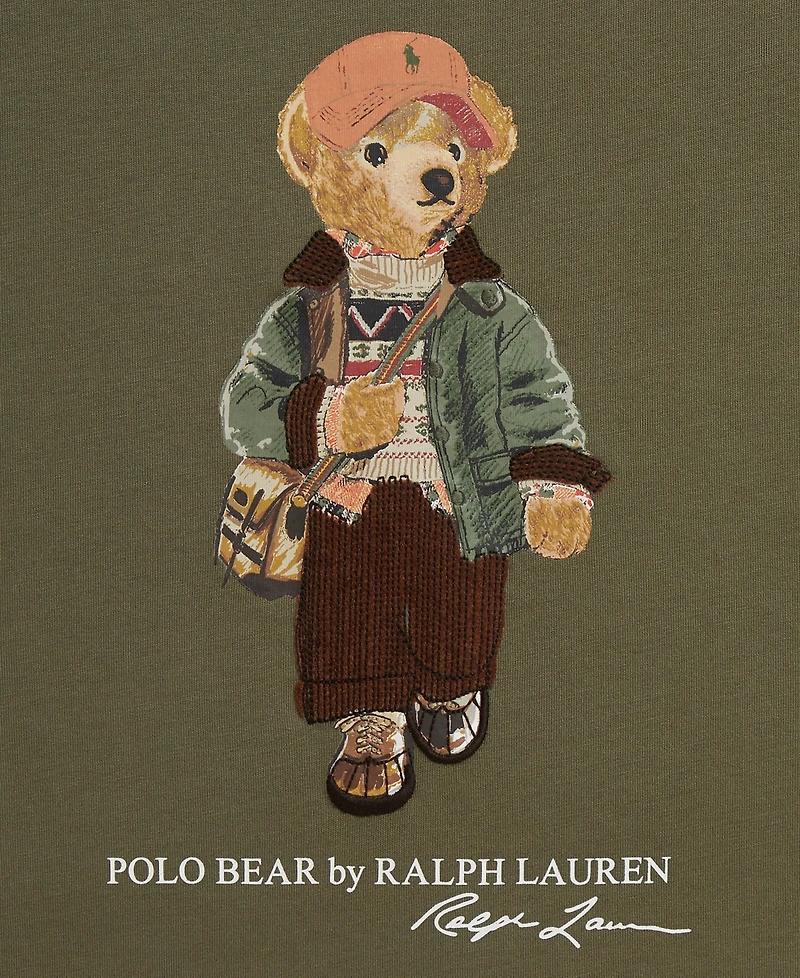 Polo Ralph Lauren Boys' 8-20 Bear Cotton Jersey T-Shirt